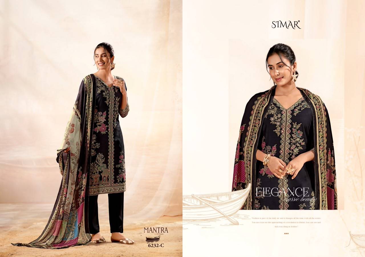 Mantra BY Glossy 6232A To 6232D Series Beautiful Fancy Stylish Colourful casual wear COTTON Dresses At Wholesale Price